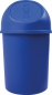 Push-Abfallbehälter, 6 L, blau