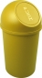 Push-Abfallbehälter, 13 L, gelb
