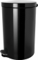 Silberionen-Tretabfallbehälter, 3 L, schwarz