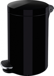Tret-Abfallbehälter, 20 L, schwarz