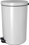 Silberionen-Tretabfallbehälter, 3 L, weiß