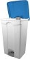 step waste separator, 90 l, blue