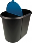 system waste bin, 20 l and 9 l, blue