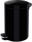 Tret-Abfallbehälter, 12 L, schwarz