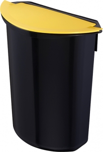 Abfalleinsatz mit Deckel, 7 L, gelb (für Z21003)