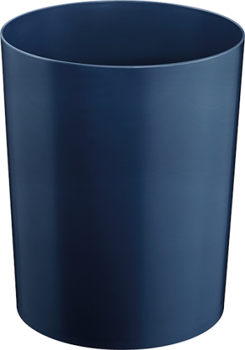 safety waste bin, 20 l, blue, TÜV certified