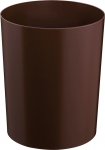 safety waste bin, 13 l, brown, TÜV certified