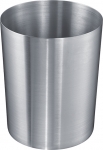 safety waste bin, 6 l, aluminium